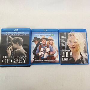 Blu-ray Lot Fifty Shades Joy Million Ways 3 Movies